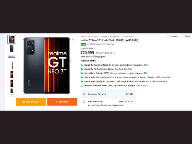 Realme GT 3 specifications, launch date, and pricing - Smartprix