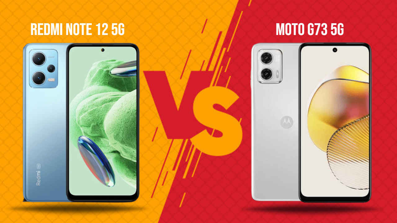 Redmi Note 12 5G vs Moto G73 5G: ಟಾಪ್ 5 ಫೀಚರ್ ಹೋಲಿಕೆ! ಈ ಬೆಲೆಗೆ ಯಾವ ಫೋನ್ ಬೆಸ್ಟ್?