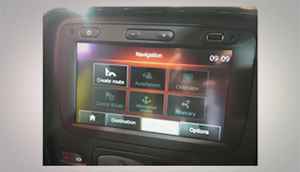 Tech in Renault Duster at Auto Expo 2014
