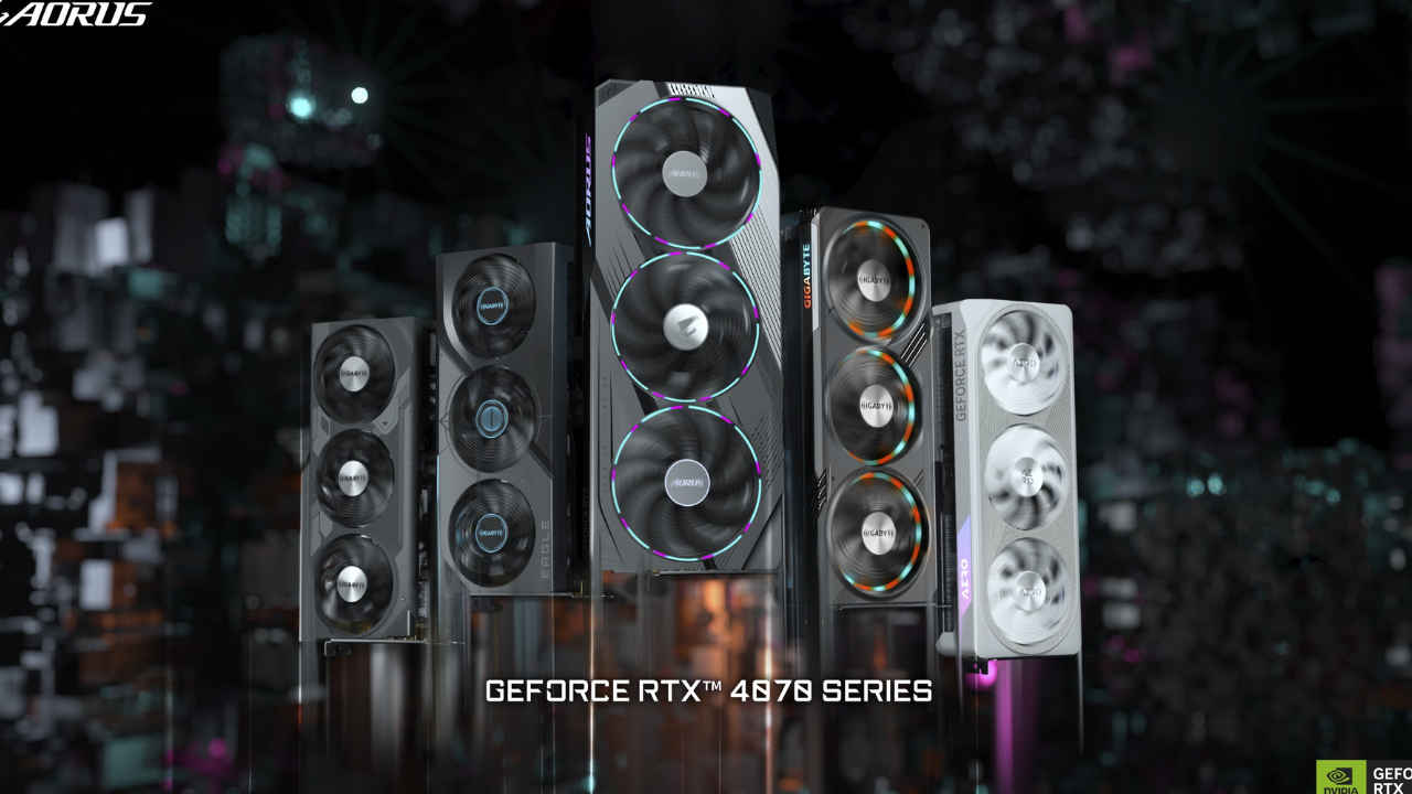 GIGABYTE launches the GeForce RTX 4070 series graphics cards