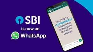 SBI பேங்கிங் சேவை இப்பொழுது WhatsApp யில் பெறலாம். எல்லாமே  தெருஞ்சிக்கலம் .