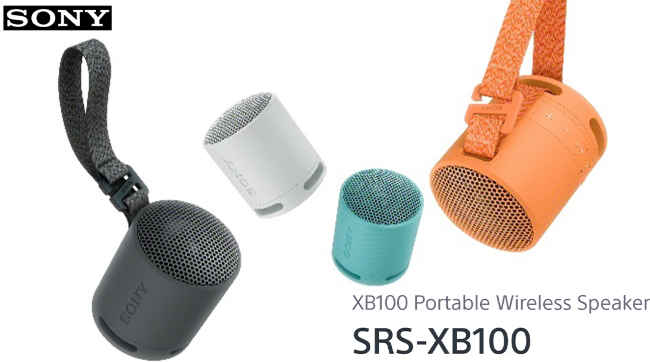 Sony SRS-XB100 portable speaker launched at 4,990: Small size, huge impact
