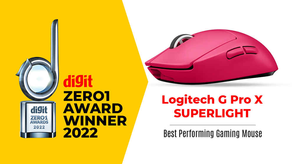 Digit Zero1 Award 2022 Winner: Logitech G Pro X SUPERLIGHT
