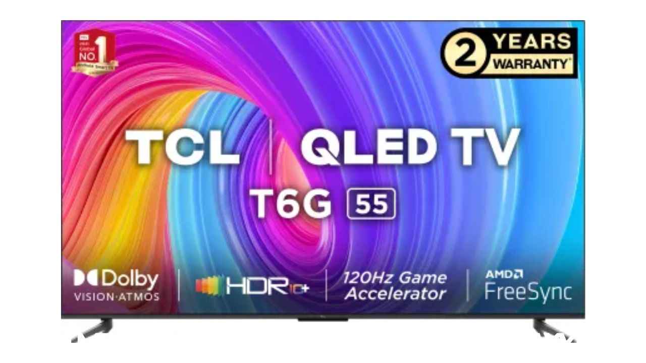 TCL இந்தியாவில்  QLED  டிவி அறிமுகம் செய்தது, டால்பி விஷன் சப்போர்டுடன் வரும்.