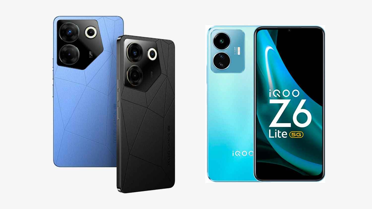 Tecno Camon 20 launched below ₹15,000, with stiff competition from iQOO Z6 Lite