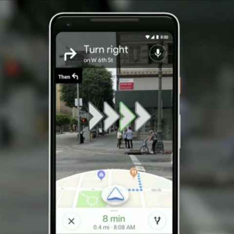 Google Maps with AR navigation now rolling out for Pixel users