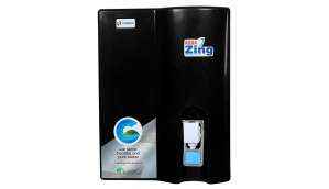 Kinsco Aqua Zing Alkaline 10 L RO Water Purifier (Black)