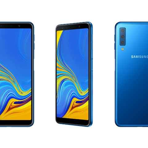 display galaxy a7 2018