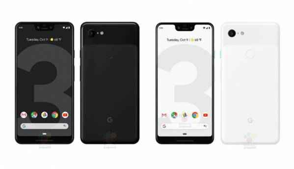 Google Pixel 3 XL Black colour model leaks