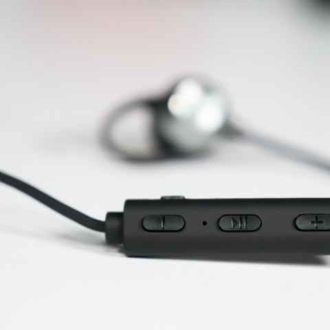 Cut the cord with the Wings Steel and Chrome Bluetooth earphones