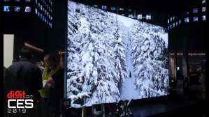 CES 2019: Samsung 98 inch 8K QLED TV First Look | Digit.in