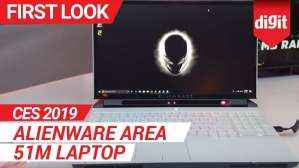 CES 2019: Alienware Area 51m Laptop First Look | Digit.in