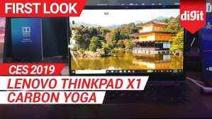 CES 2019: Lenovo ThinkPad X1 Carbon Yoga First Look | Digit.in