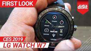 CES 2019: LG Watch W7 First Look | Digit.in