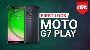 Moto G7 Play | First Look | Digit.in