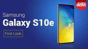 Samsung Galaxy S10e | First Look | Digit.in
