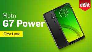 Moto G7 Power | 5000mAh Battery, â‚¹13,999 | First Look | Digit.in