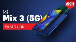 Xiaomi Mi Mix 3 5G | First Look | Digit.in