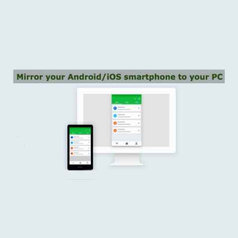 How to mirror your Android or iOS smartphone screen to a Windows/Mac PC