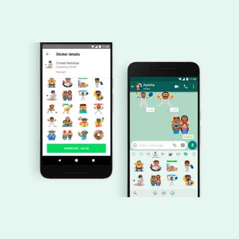 WhatsApp introduces Cricket Stickers for Android Digit