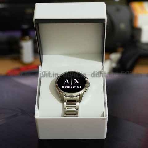 armani exchange connected drexler gen 4 display smartwatch axt2000