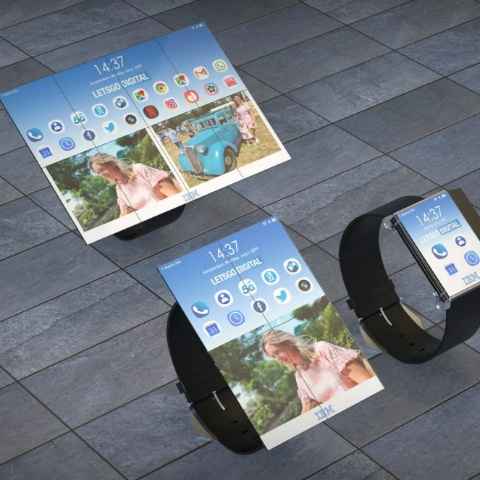IBM patent details a smartwatch with eight fold-out displays that can turn into a tablet