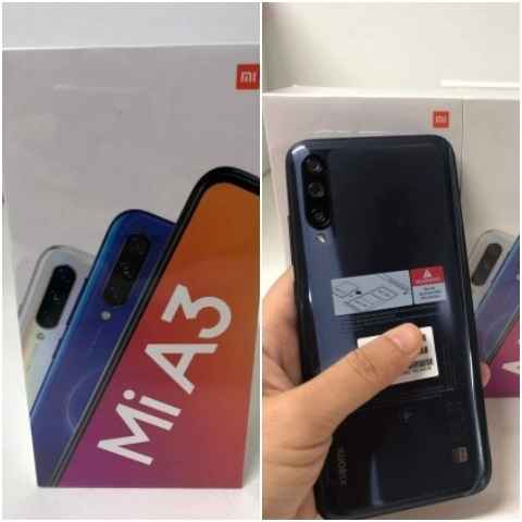 Xiaomi Mi A3 retail box images leaked: Report