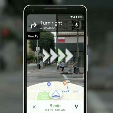 Google’s Live View Augmented Reality based Maps navigation option is now rolling out for more devices