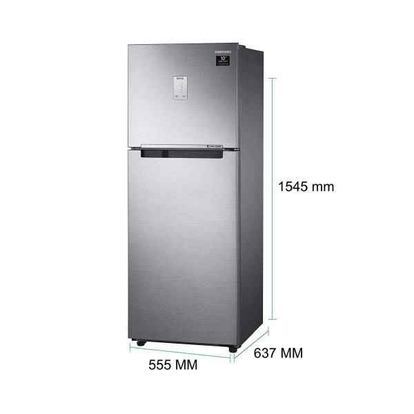 Samsung 253 L 3 Star Frost-Free Double Door Refrigerator (RT28A3453S8/HL) Build and Design