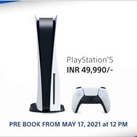 Sony PS5 available for pre-booking from May 17