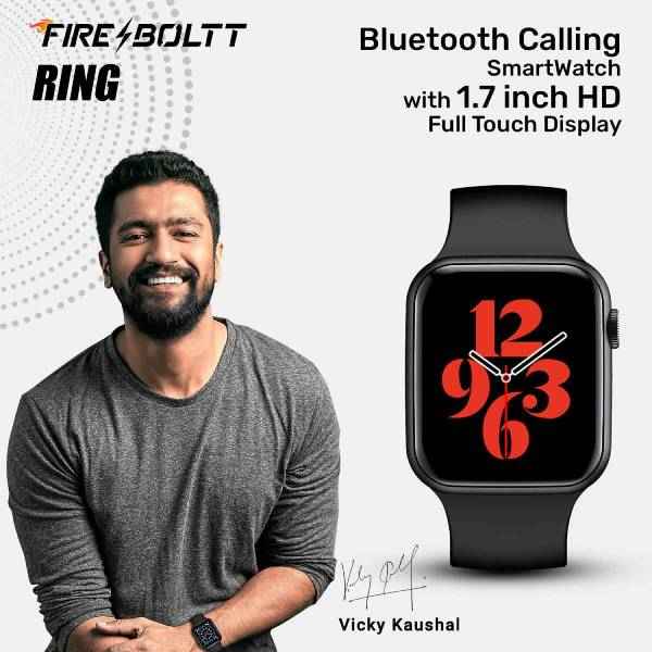 Fire-Boltt Ring Bluetooth Calling Smartwatch Build and Design