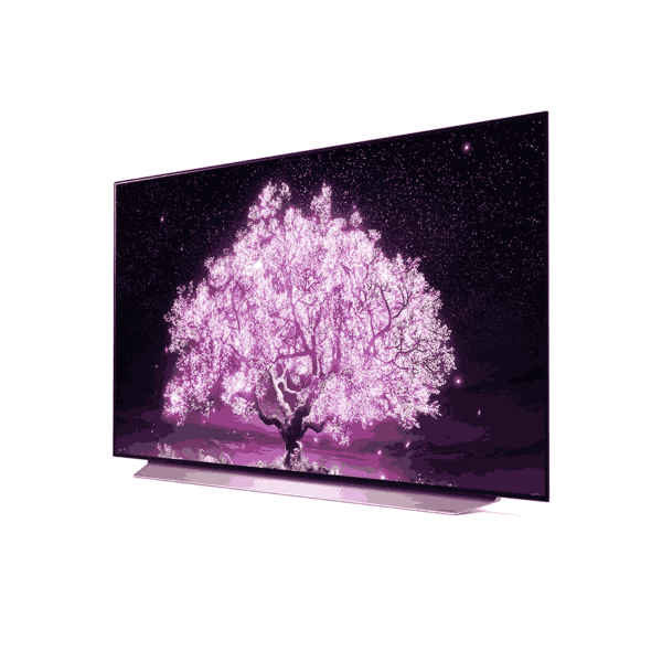 LG C1 55-inch 4K OLED TV Build and Design