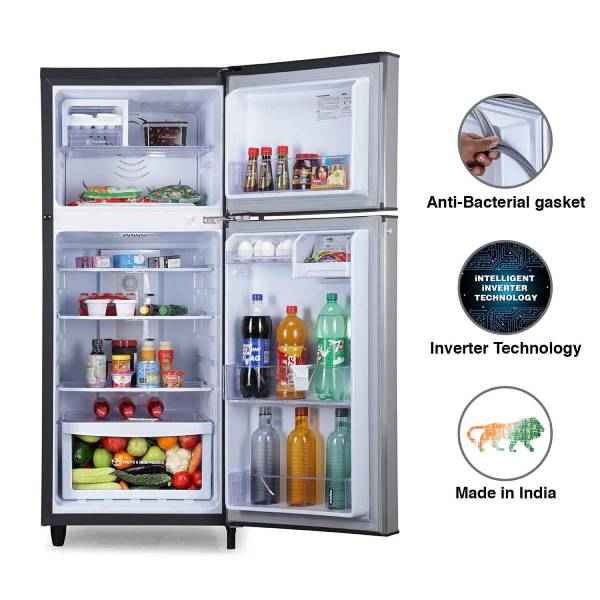 Godrej 236 L 2 Star Inverter Frost-Free Double Door Refrigerator (RF EON 236B 25 HI SI ST) Build and Design