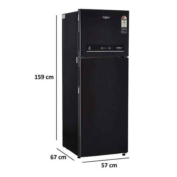Whirlpool 265 L 3 Star Double Door Refrigerator (INTELLIFRESH INV CNV 278 3S) Build and Design