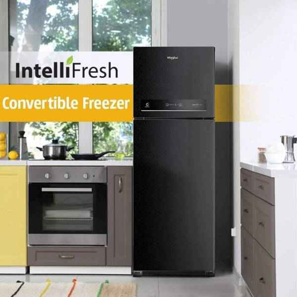 Whirlpool 265 L 3 Star Double Door Refrigerator (INTELLIFRESH INV CNV 278 3S) Build and Design