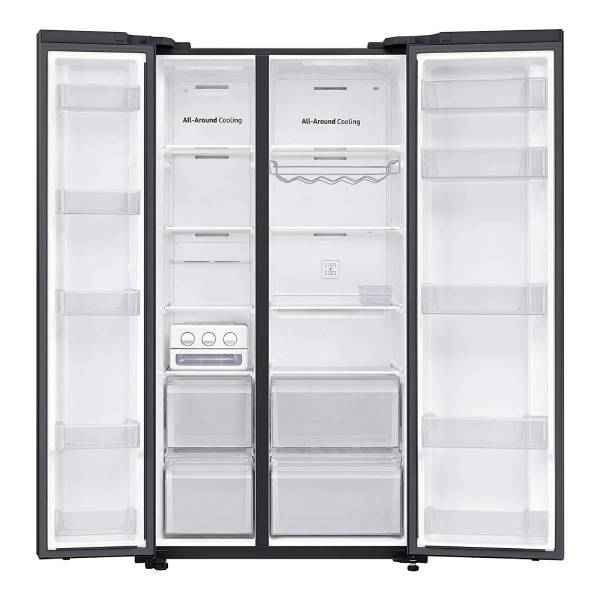 Samsung 700 L with Inverter Side-by-Side Refrigerator (RS72R50112C/TL) Build and Design