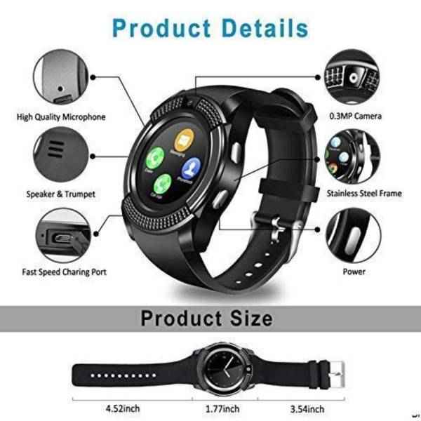 Generic Smart Watch T500 Series 5 Build and Design