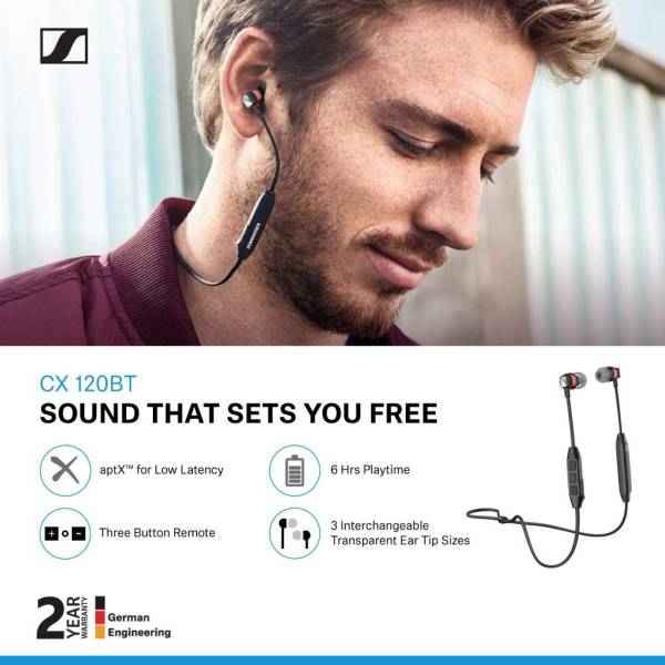 Sennheiser CX 120BT Design Images, Camera Samples, Photo Gallery