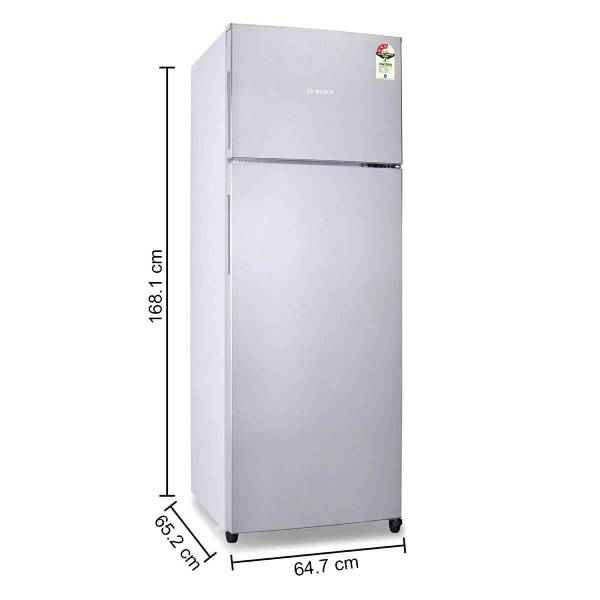 Bosch 327 L 3 Star Double Door Refrigerator (KDN42UL30I) Build and Design