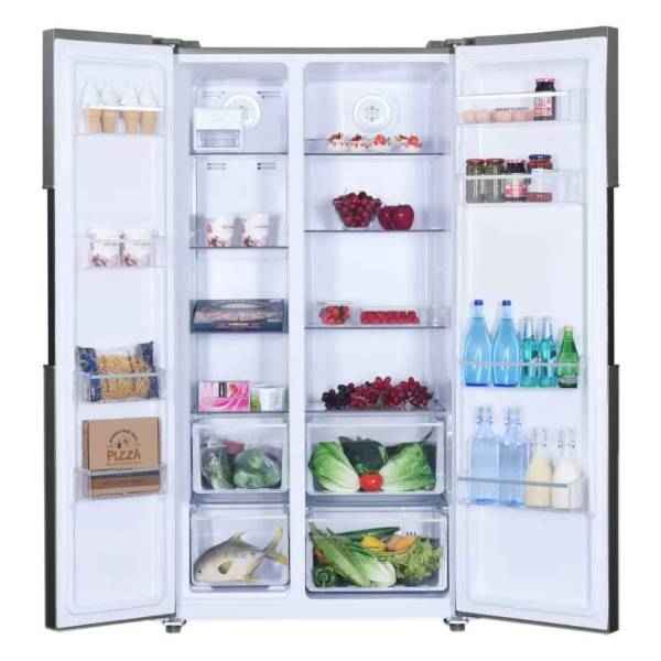 Whirlpool 570 L Side by Side Refrigerator (WS SBS 570 STEEL (SH