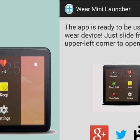 Android Wear Mini Launcher Makes It Easier To Access Apps Digit