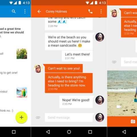 iphone messaging app for android free download
