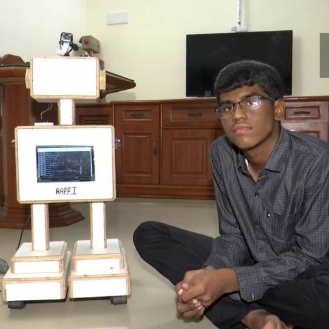 A Tamil teen claims to have designed Raffi, a robot with emotions: Why it matters - Vimarsana News
