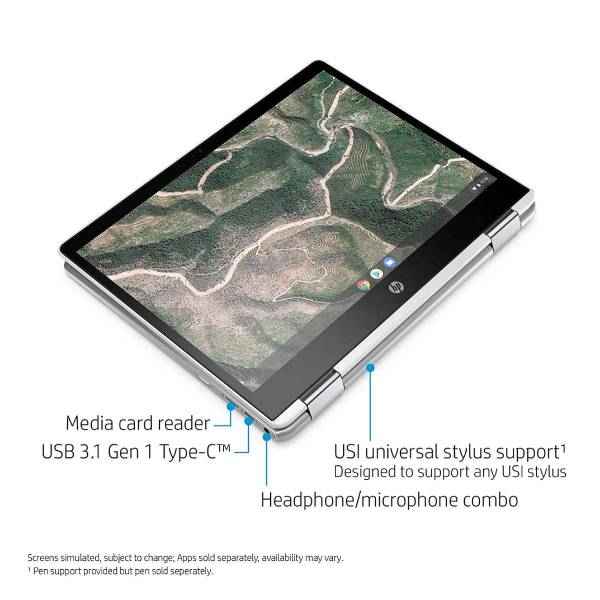 HP Chromebook X360 12b-ca0010nr Celeron N4000 (2020) Build and Design