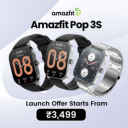 Amazfit Pop 3S smartwatch launched today in India: Price and features