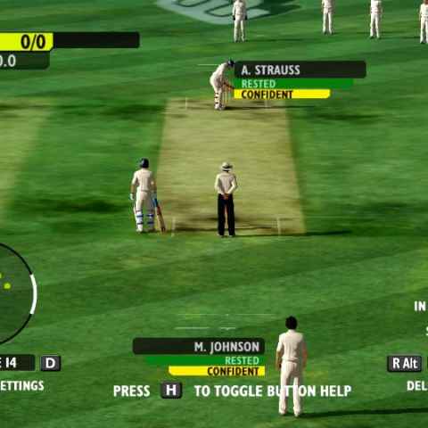 ea cricket 2013 gameplay