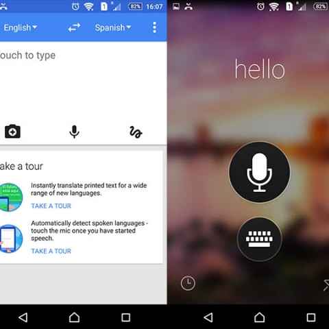 google voice translate hindi to english