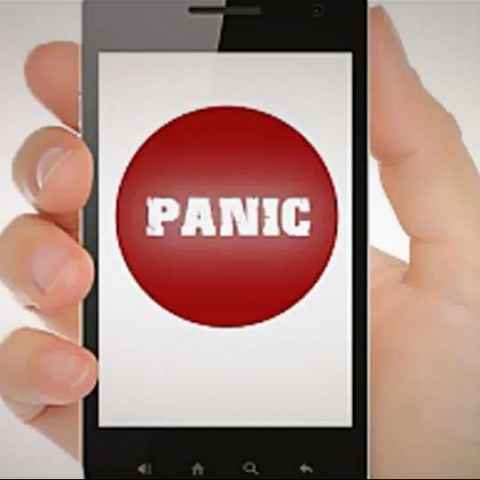 panic button on mobile phones