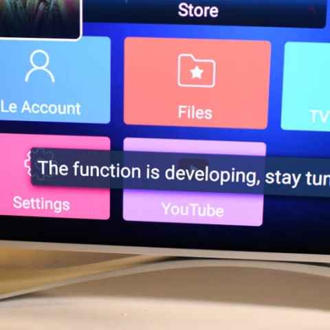 LeEco Super3 X55 4K UHD Smart TV: In Pictures