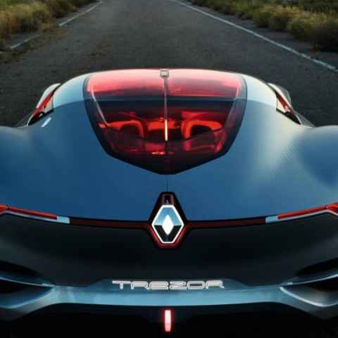 The Renault Trezor Concept Car Is Classic Art Coupled With Futuristic Technology Digit